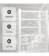 Toallero Eléctrico 2en1 HADIM Blanco 100W IPX4 Con Temporizador
