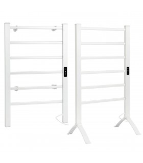 Toallero Eléctrico 2en1 HADIM Blanco 100W IPX4 Con Temporizador
