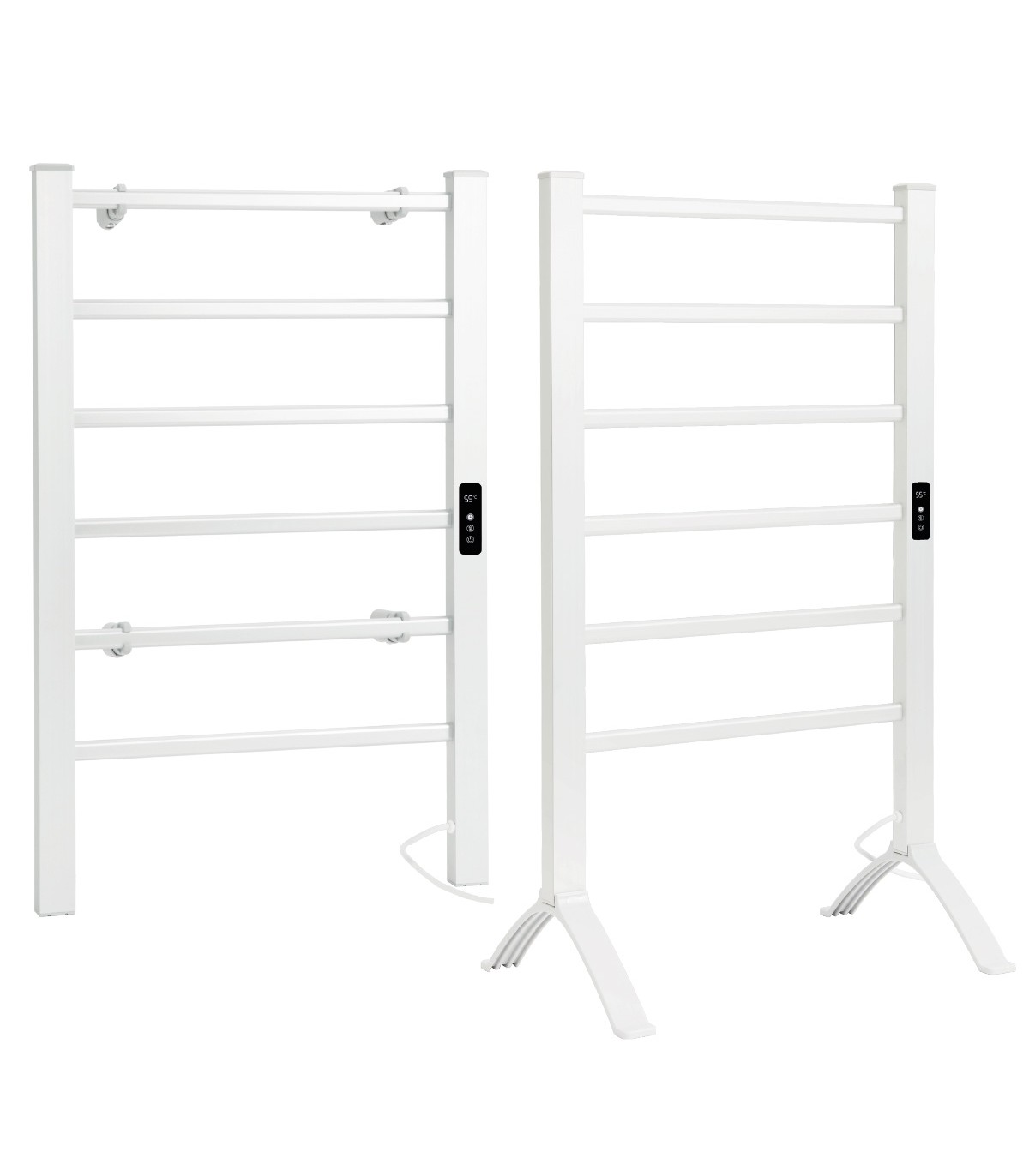 Toallero Eléctrico 2en1 HADIM Blanco 100W IPX4 Con Temporizador