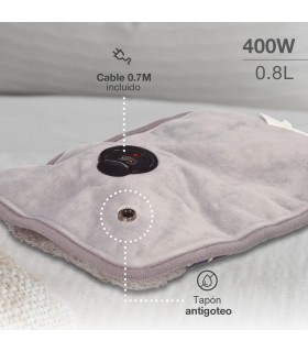 Bolsa de agua caliente eléctrica Maldan Ocre 400W