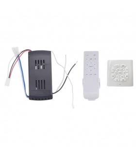 Control Remoto Doble mando Radio frecuencia Ventilador Motor DC
