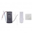 Control Remoto Doble mando Radio frecuencia Ventilador Motor DC
