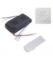 Control Remoto Doble mando Radio frecuencia Ventilador Motor DC