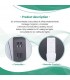 Control Remoto Doble mando Radio frecuencia Ventilador Motor DC