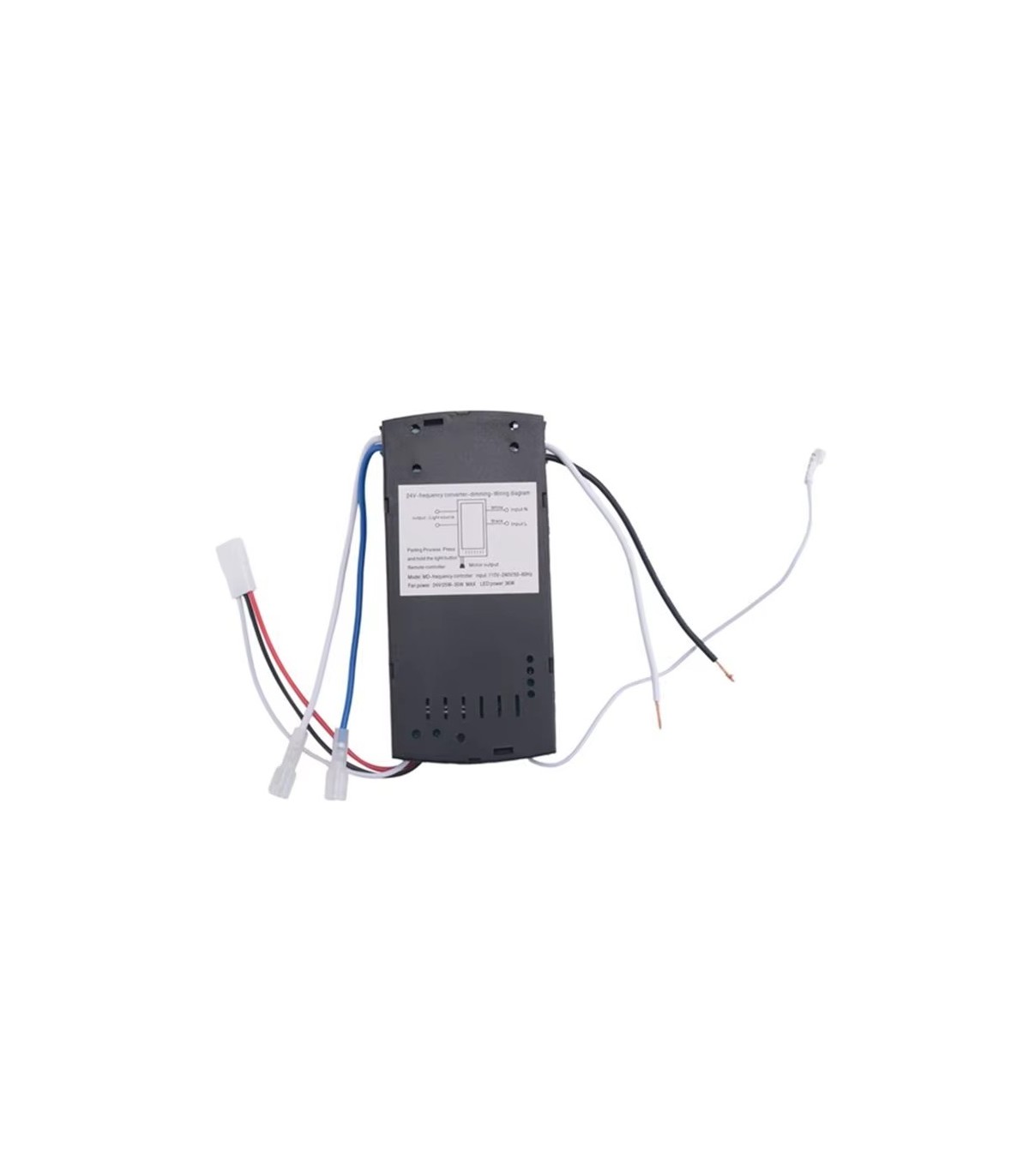 Control Remoto Doble mando Radio frecuencia Ventilador Motor DC