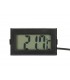 Termómetro digital con pantalla LCD -50ºC/100ºC Negro y sonda 3 metros