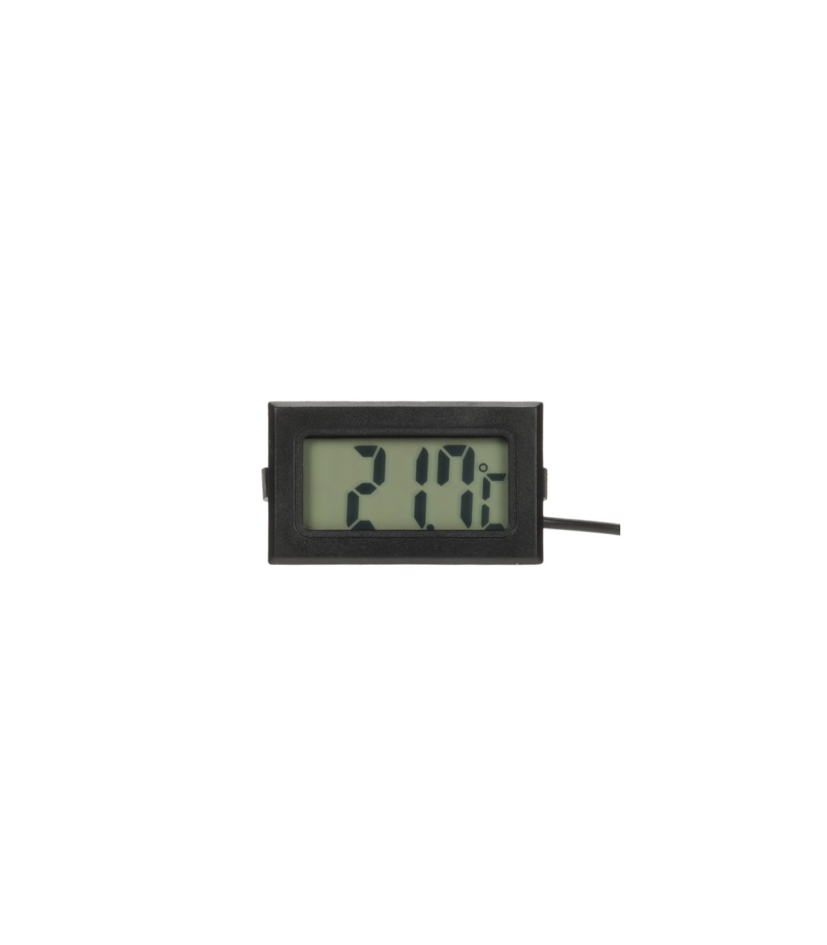 Termómetro digital con pantalla LCD -50ºC/100ºC Negro y sonda 3 metros