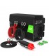 Convertidor inversor de corriente para coche Green Cell® de 12V a 230V 300W/600W
