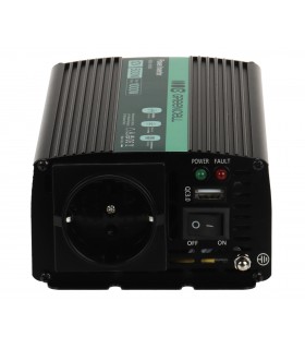 Convertidor inversor de corriente para coche Green Cell® de 12V a 230V 500W/1000W
