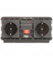 Convertidor inversor de corriente para coche EUROPOWER® de 12V a 230V 1200W/2400W