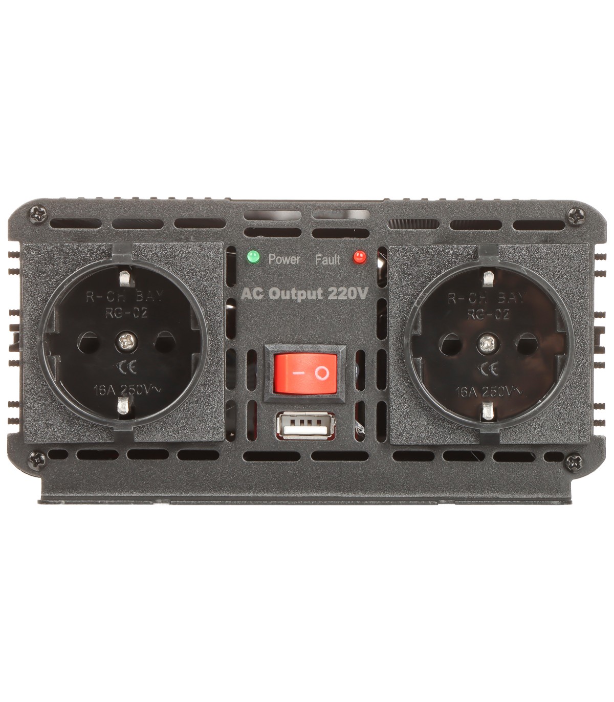 Convertidor inversor de corriente para coche EUROPOWER® de 12V a 230V 1200W/2400W