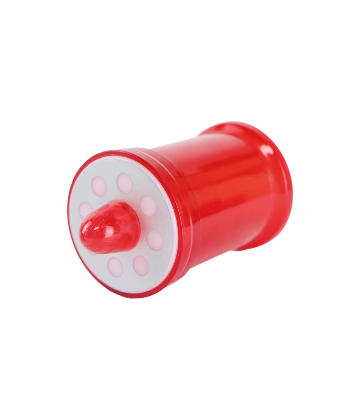 Vela luminosa decorativa LED 2xAA Rojo