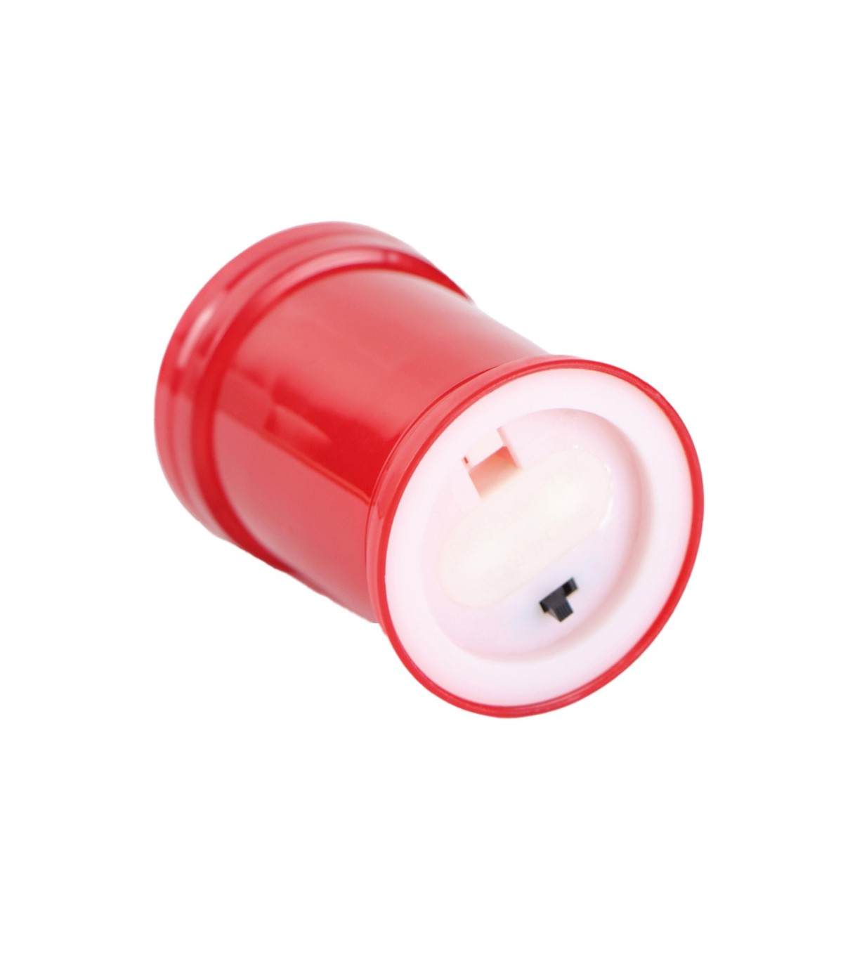 Vela luminosa decorativa LED 2xAA Rojo