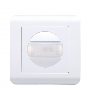 Detector Movimiento Empotrable Mecanismo NEKATI 9m 300W/150W 160º IP20