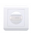 Detector Movimiento Empotrable Mecanismo NEKATI 9m 300W/150W 160º IP20