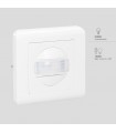 Detector Movimiento Empotrable Mecanismo NEKATI 9m 300W/150W 160º IP20