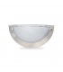 Aplique Semicircular Basic Aluminio 1xE27