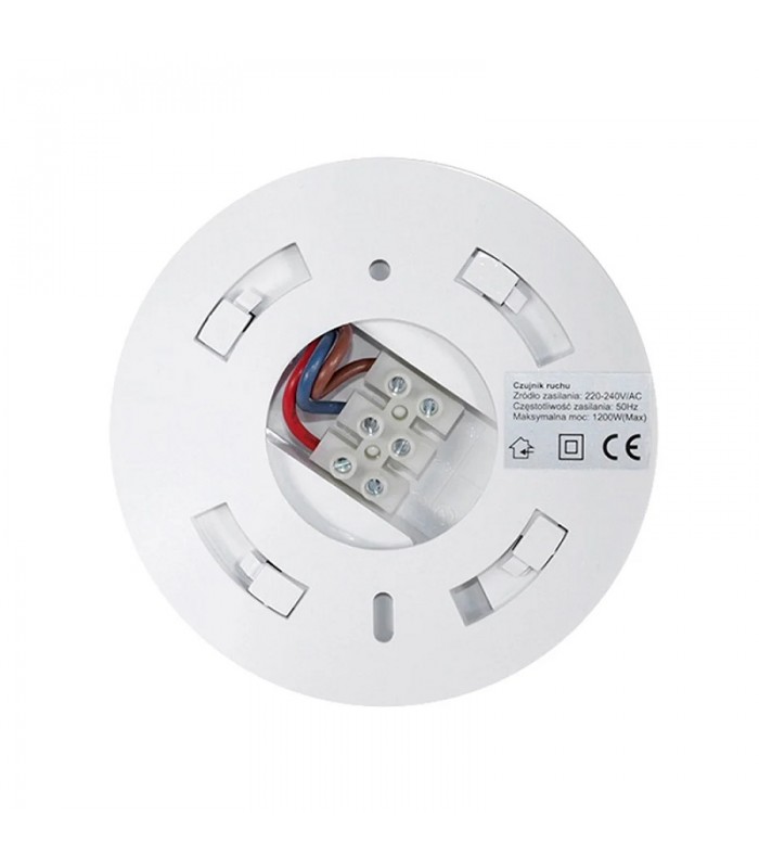 Detector Movimiento Superficie 6M 1200W/300W 360º IP20