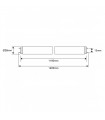 Tubo fluorescente T8 Standard 36W G13 120cm