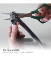 Organizador De Cables 20mm 1.8m Helicoidal gris