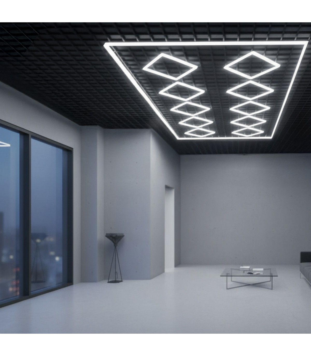 Regleta Led Hexagonal Rombo 510W 61200Lm