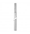 Mástil enchufable galvanizado 1,5m. Diametro 35mm - grosor 1,5mm