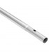 Mástil enchufable galvanizado 1,5m. Diametro 35mm - grosor 1,5mm