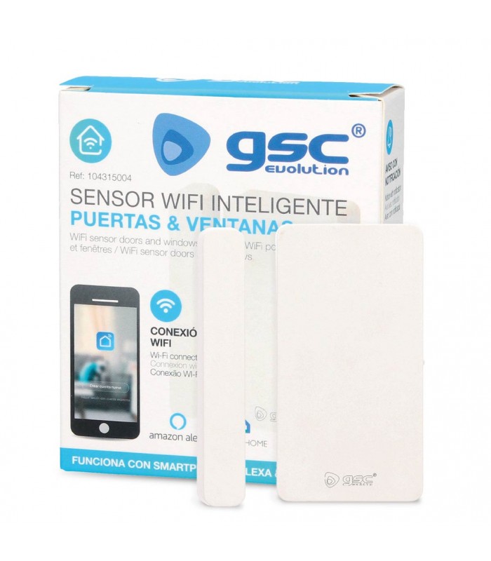 Sensor para puertas y ventanas vía wifi