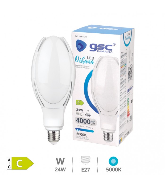 Bombilla Bolo Led 24W 4000LM E27