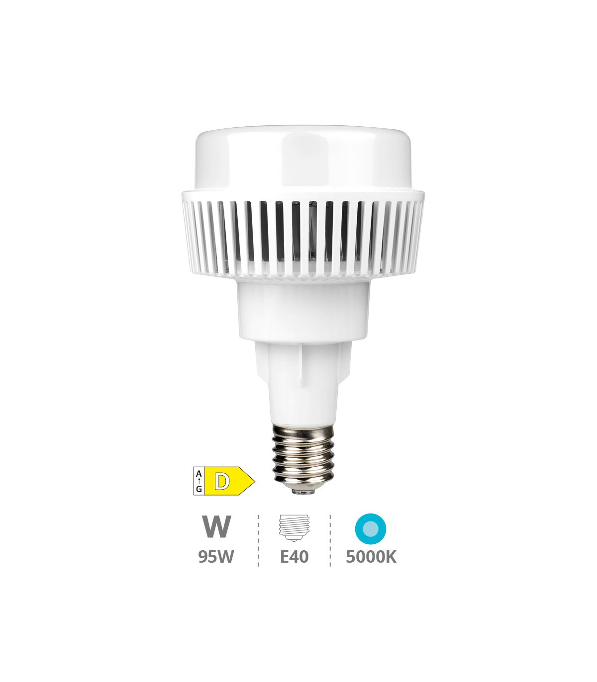 Bombilla Industrial BOLDY 95W 13550Lm E40 IP20