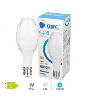 Bombilla Bolo Led 36W 6000LM E40
