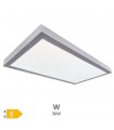 Plafón 30x90 36W 3600Lm IP20 Níquel
