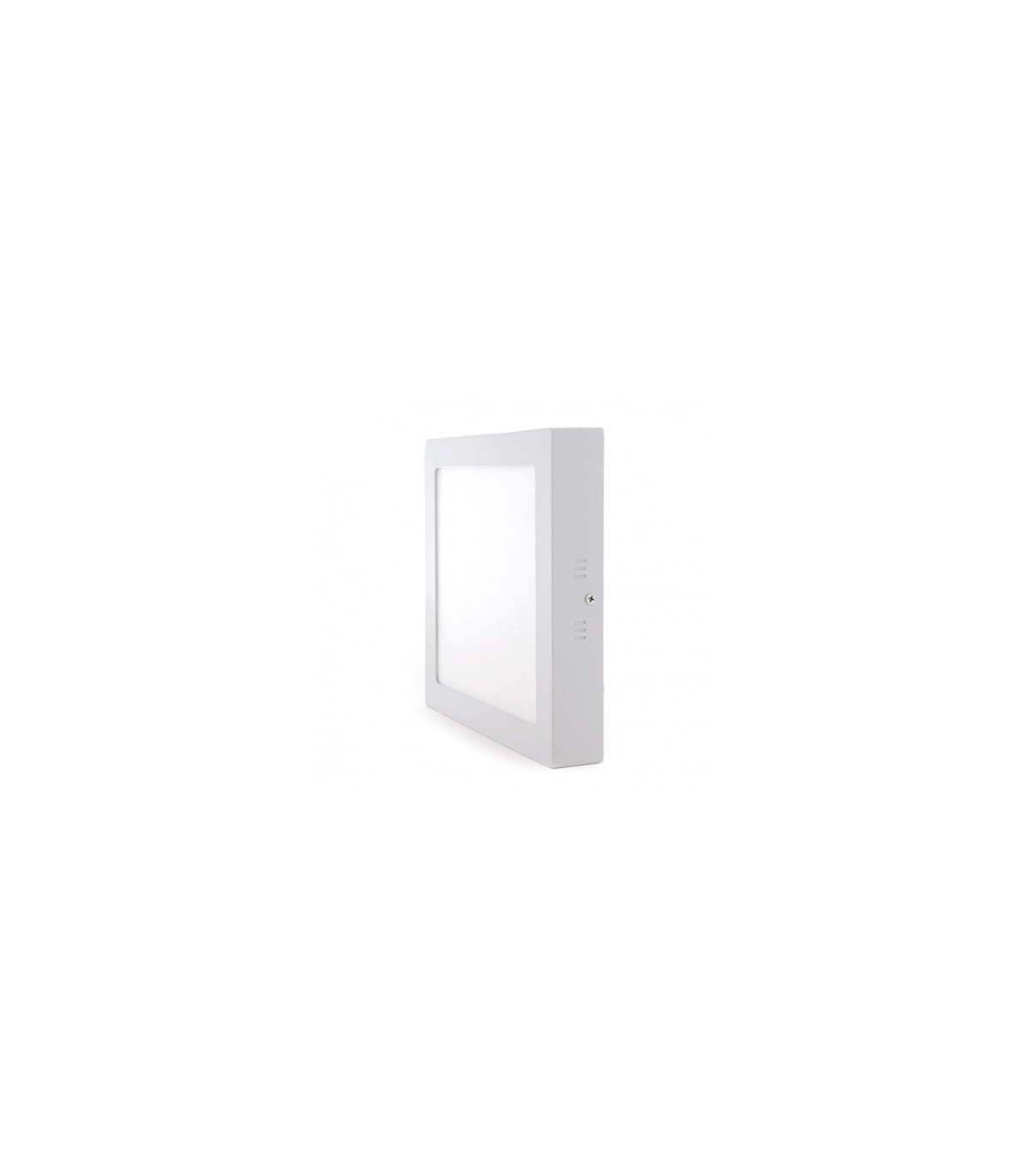 Plafón superficie LED 25W 2.500Lm 120º IP40 Cuadrado Blanco
