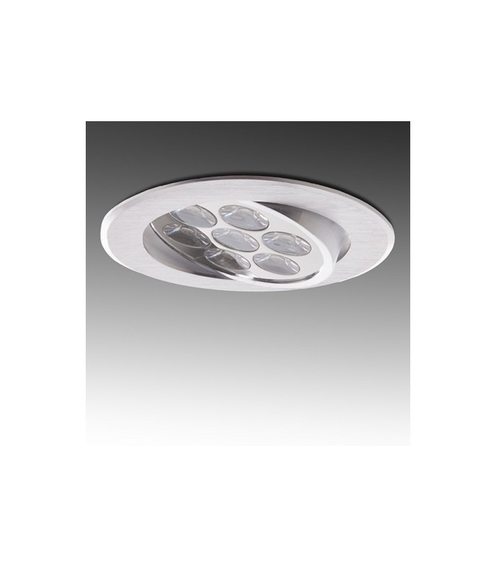 Downlight LED 7W 700Lm 60º IP20 Cromo