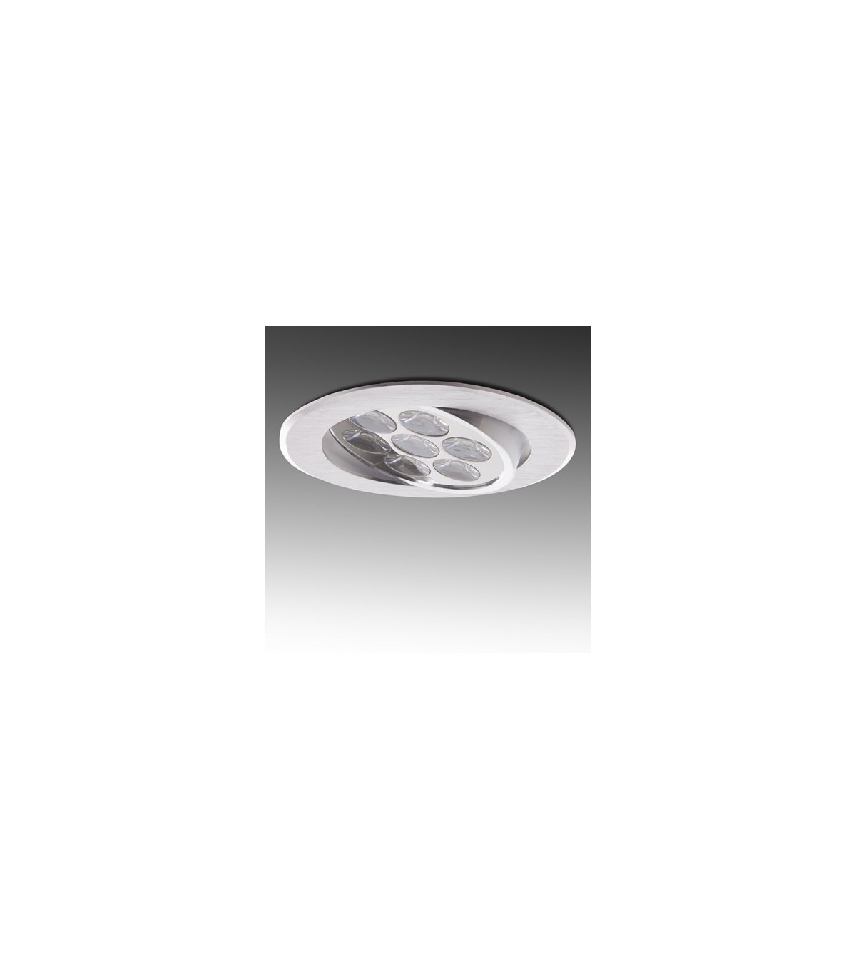 Downlight LED 7W 700Lm 60º IP20 Cromo