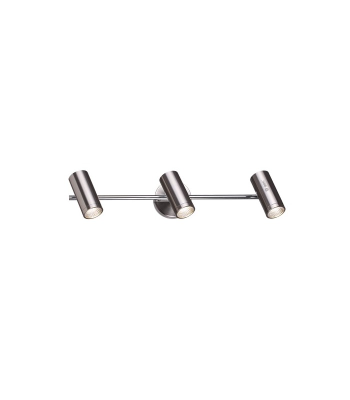 Foco Triple Líneal Níquel 3xGU10