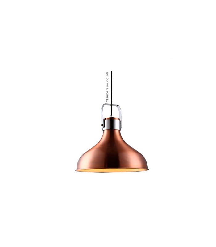 Lámpara Colgante Barum E27 1m Cobre