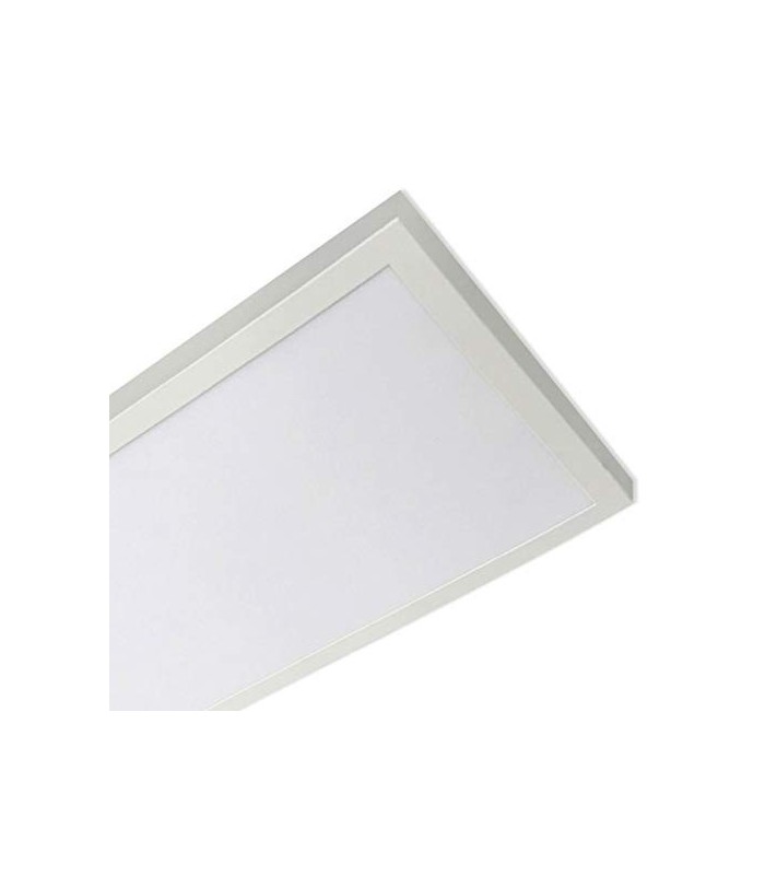 Plafón superficie LED 24W 2.040Lm 120º IP40 60x30cm Blanco