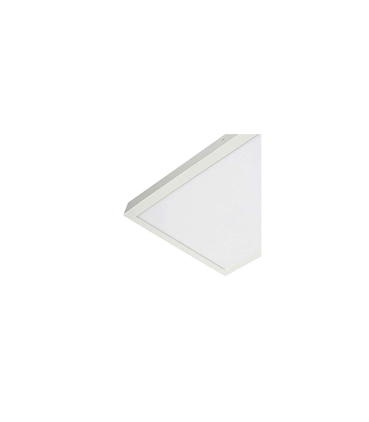 Plafón superficie LED 24W 2.040Lm 120º IP40 60x30cm Blanco