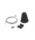 Kit De Suspension Para Carril Trifásico Negro