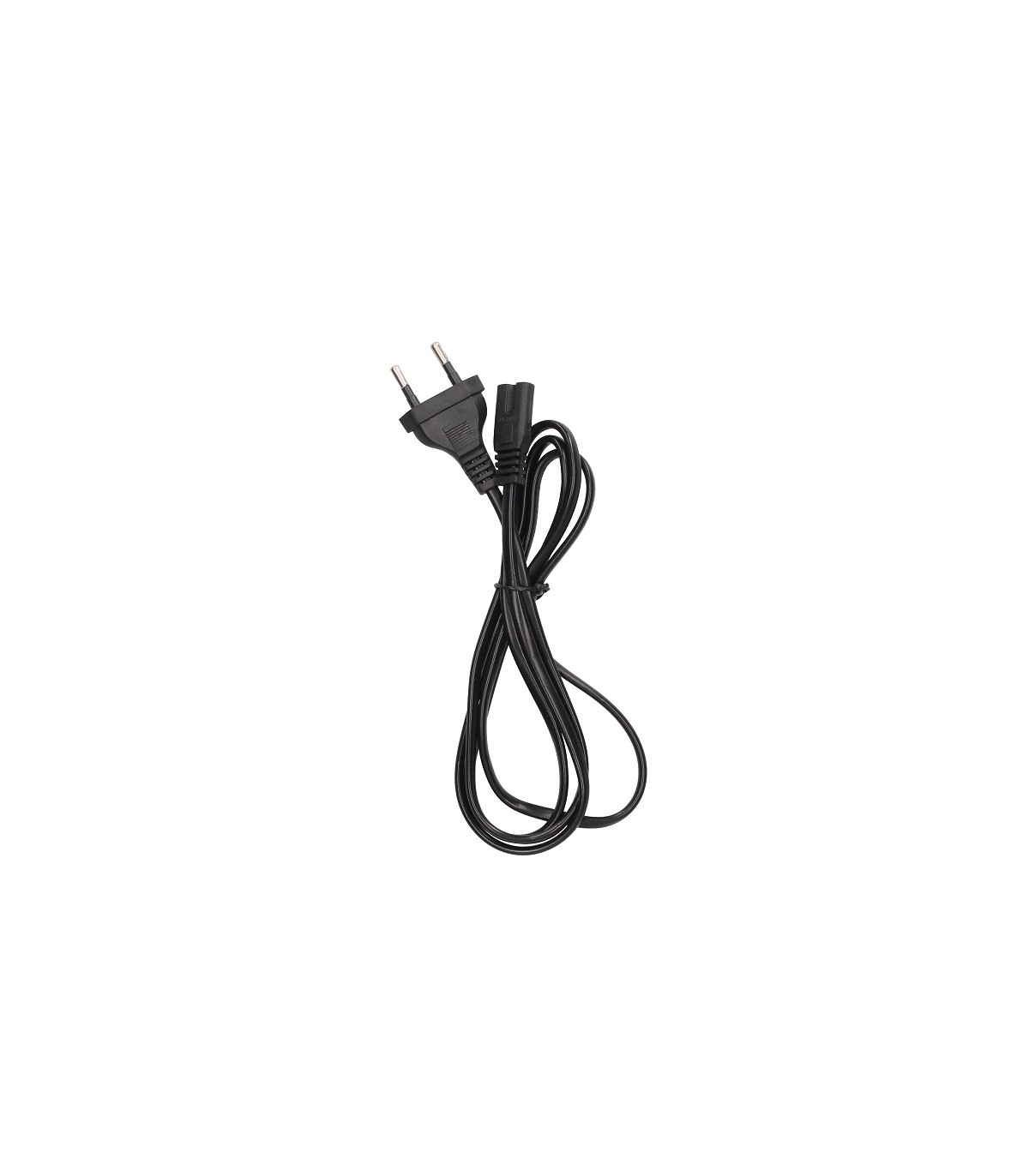 Cable Alimentacion AC006 (2x0.75mm) 1.5m Negro