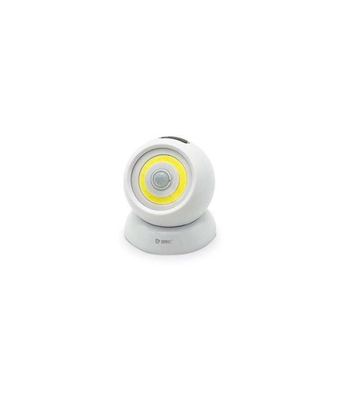 Luz De Noche 2W Con Sensor Mov. E Interruptor 3 Pilas LR03 (AAA)