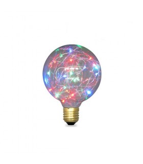 Bombilla Starlight G95 2W 50LM RGB E27