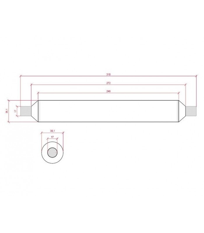 Lámpara LED Sofito 10W 1.000Lm 310mm 180º S19 IP20