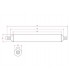 Lámpara LED Sofito 15W 1.500Lm 310mm 180º S19 IP20