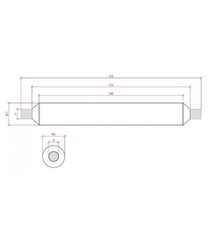 Lámpara LED Sofito 15W 1.500Lm 310mm 180º S19 IP20