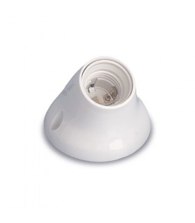 Portalámparas Superficie Curvo E27 4A 250V