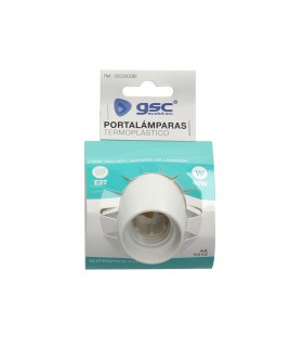 Portalámparas Superficie Curvo E27 4A 250V