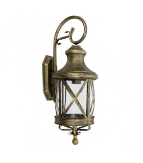 Aplique Exterior Orquidea 1xE27 Oro
