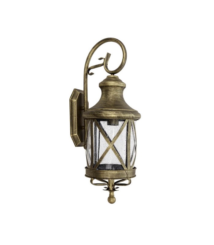 Aplique Exterior Orquidea 1xE27 Oro